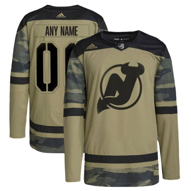 New Jersey Devils adidas Military Appreciation Team Authentic Custom Practice Jersey - Camo_conew1