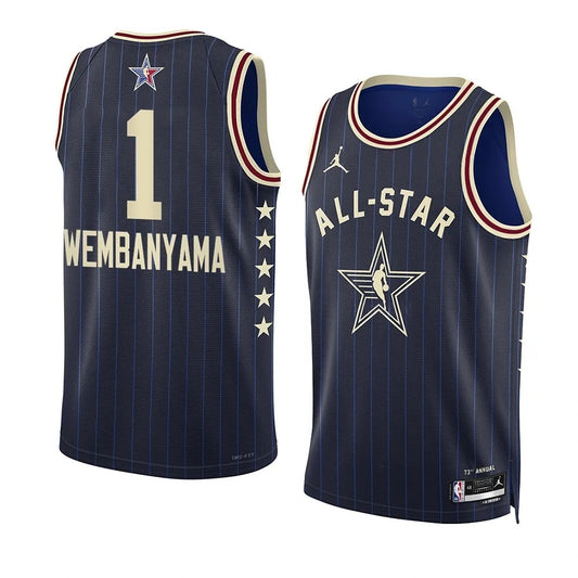 New Orleans Pelicans #1 Zion Williamson 2024 NBA All-Star Swingman Jersey Style 2