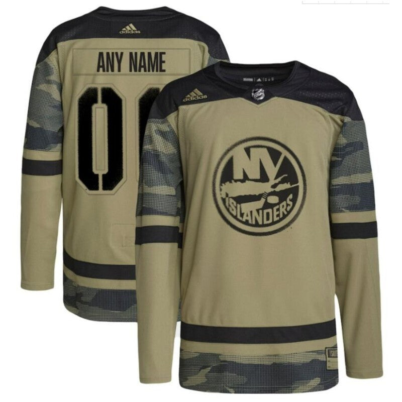 New York Islanders adidas Military Appreciation Team Authentic Custom Practice Jersey - Camo_conew1