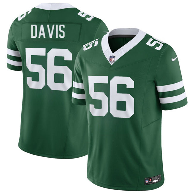New York Jets #56 Demario Davis Green 2026 F.U.S.E. Vapor Untouchable