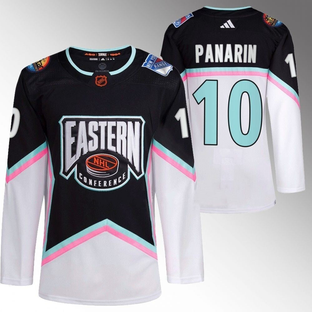 New York Rangers #10 Artemi Panarin 2023 NHL All-Star Black Eastern Conference Jersey