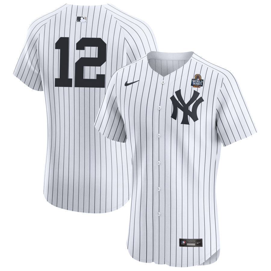 New York Yankees #12 Trent Grisham 2024 World Series Elite Home