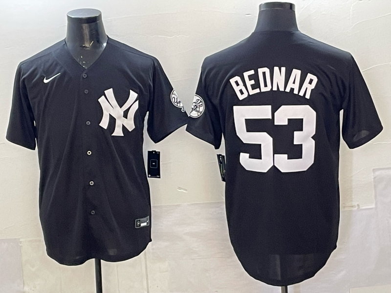 New York Yankees #53 David Bednar Yankees Adult
