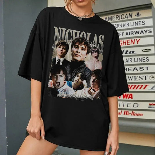 Nicholas Chavez Vintage T-Shirt, Menendez Brothers Shirt, Cooper Koch T-Shirt - Ideal Gift for Movies Lovers - Top, Fabric