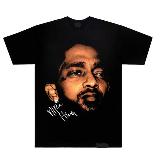 Nipseyyy Tee Hussle Graphic T-Shirt - Men's Cotton Tee - Classic