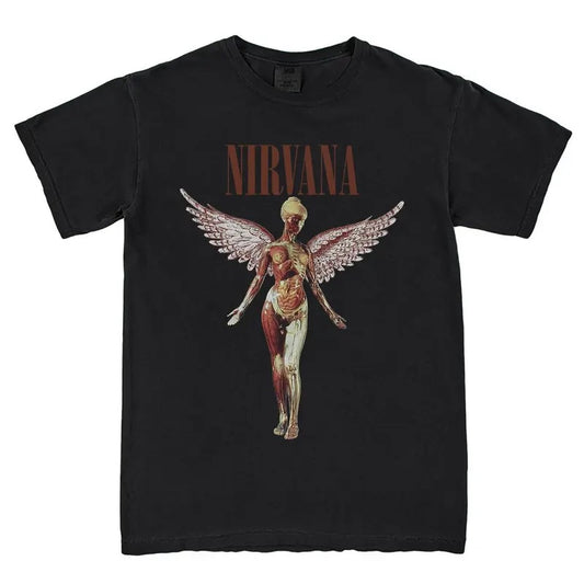 Nirvana Heliconia Sweatshirt, Vintage Nirvana Crewneck Sweatshirt, Nirvana Kurt Cobain Sweater, Nirvana Sweatshirt, Nirvana Tour 90s Tee Shirt