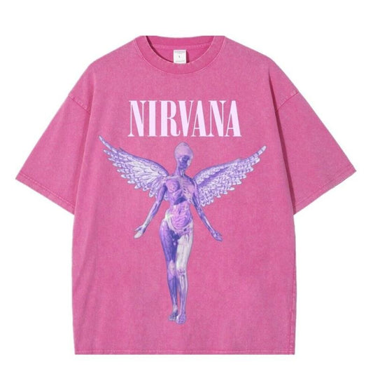 Nirvana Incesticide Album cover gift for fans Vintage Kurt Cobain Tshirt -Vintage unisex graphic tee, gift for him, gift for her Menswear Top Underwear Crewneck Streetwear T-Shirt