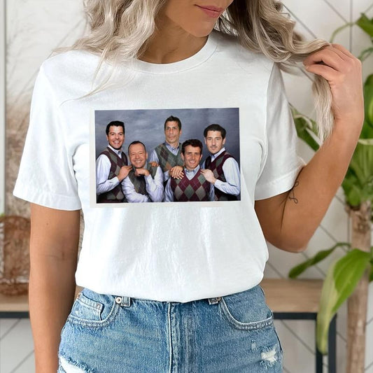 Nkotb Funny Shirt, Retro Band Nkotb Funny Shirt, Magic Summer Tour Concert Tee, 80s 90s Fan, Old School Boy Band Tee, Unisex T-Shirt, Gifts For , Short Sleeve Tee Shirt