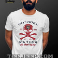 No Shoes Nation Go Panthers Florida Hockey Skull Crossbones T Shirt