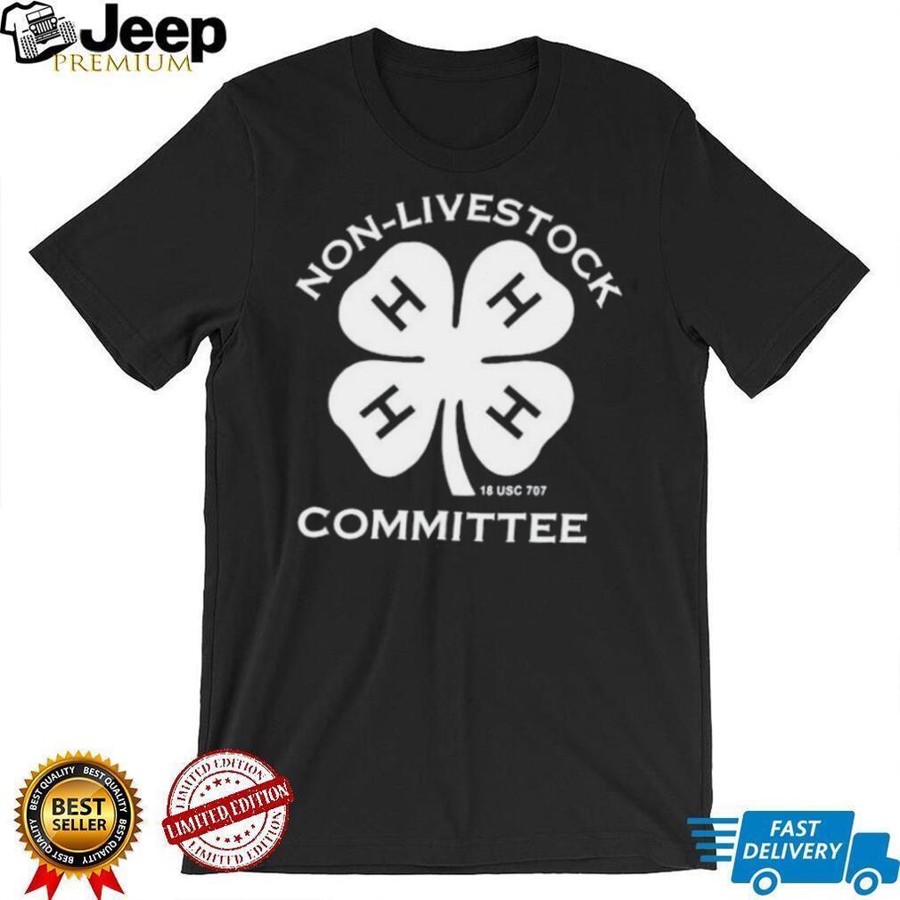 Non livestock Committee 18 USC 707 clover shirt