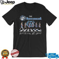 North Carolina Tar Heels Abbey Road Basketball Players Signature T Shirt