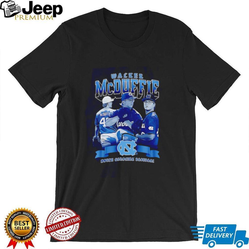 North Carolina Tar Heels Walker McDuffie team members graphic shirt