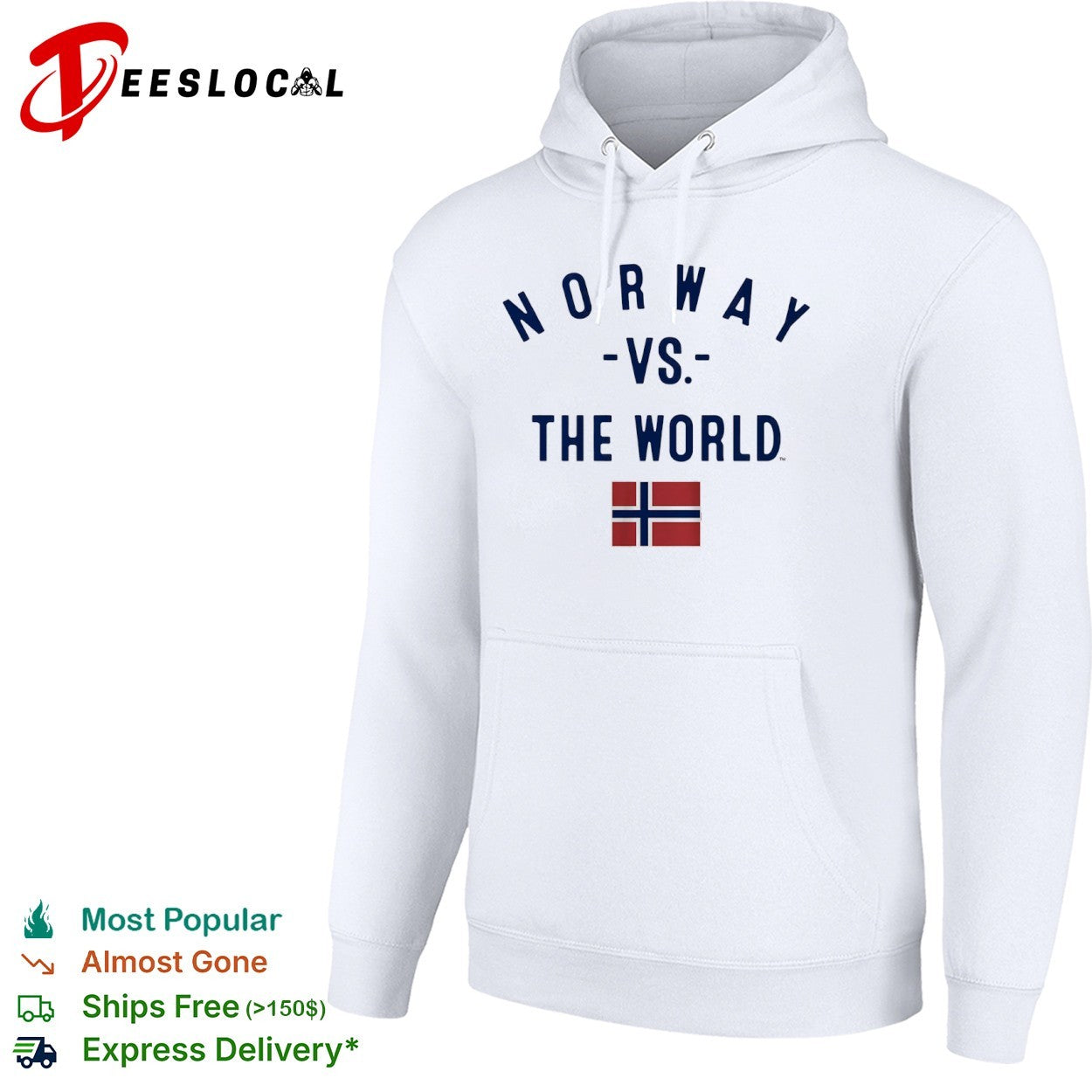 Norway vs the World with Norway Flag shirt