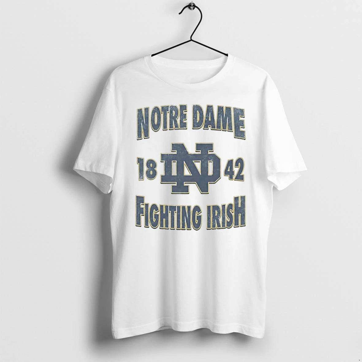 Notre Dame 1842 Fighting Irish Logo Tshirts Sweater
