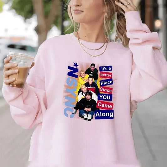 Ns-ync Reunion Sweatshirt, Boy Band Tour Gift, No Strings Attached Fans Merch