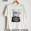 Nuggie Alias Pawblo Escopurr Cat Mugshot Possession of Nip T Shirt