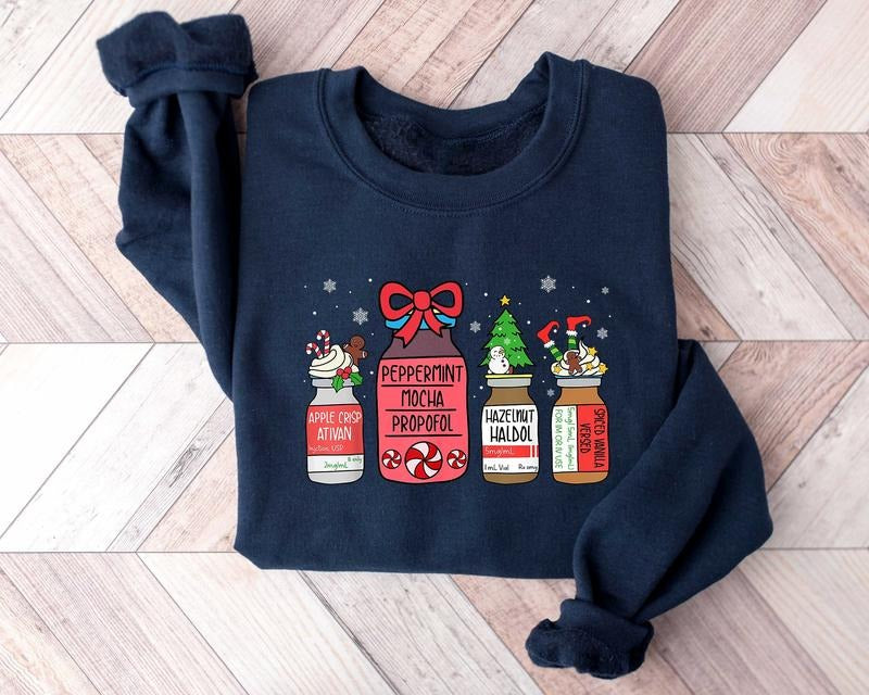 Nurse Christmas Sweatshirt, Christmas Nurse Shirt, Nurse Christmas Sweatshirt, Nicu Christmas Shirt, Doctor Sweatshirt, ER Nurse Sweatshirt