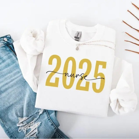 Nurse New Year Sweatshirt, Registered Nurse New Years Eve Sweater, New Year Nurse Shirt, Cute Nurse Shirt, Nurse Holiday Shirt, Nurse Gift