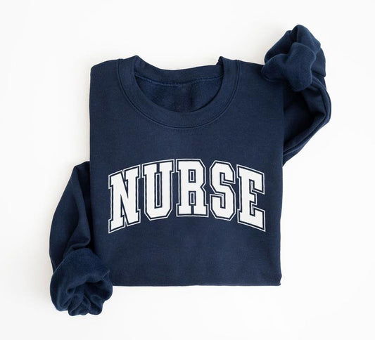 Nurse Sweatshirt, Gift For ER RN & LPN Nurse Shirt, Nurse Crewneck Women, Nurse Week Shirt, Nurse Appreciation Shirt,...