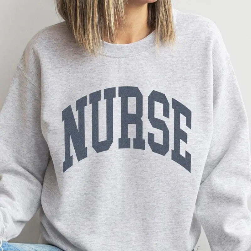 Nurse Sweatshirt, Vintage Nurse Crewneck, RN Sweatshirt, ER Nurse Sweatshirt, Nurse Crewneck, Future Nurse Shirt, Nurse Gift