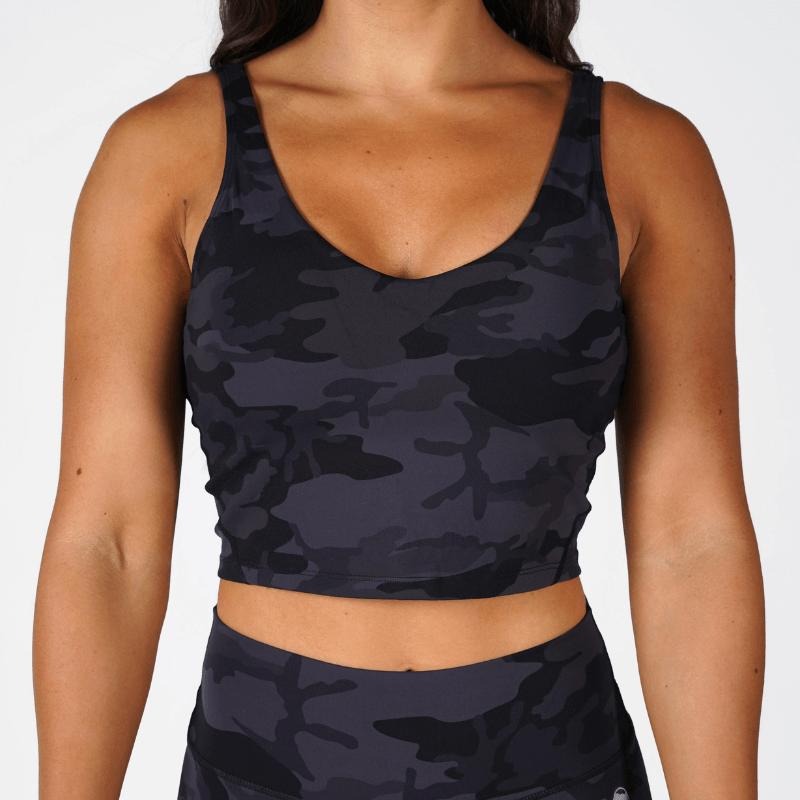 Revive Skull Summer Tank Top for Women - Midnight Camo made of Spandex/Nylon T-Shirts, Hoodie, Sweatshirt | WearSparks.com