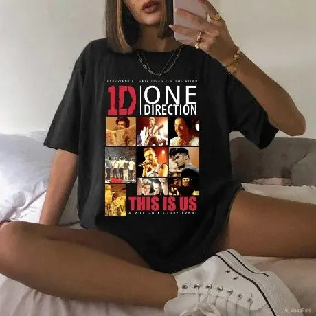 O.e Direction Shirt, 1DDirection Albums 1D Band  World Tour Tshirt, Gift For 1D Fan, Unisex Tee