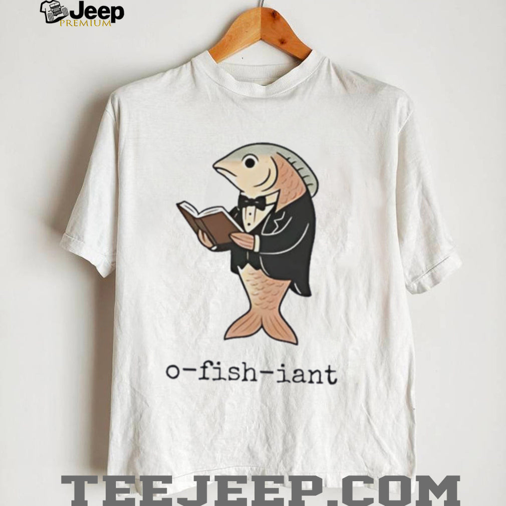 O fish iant Fish in Tuxedo illustrated shirt