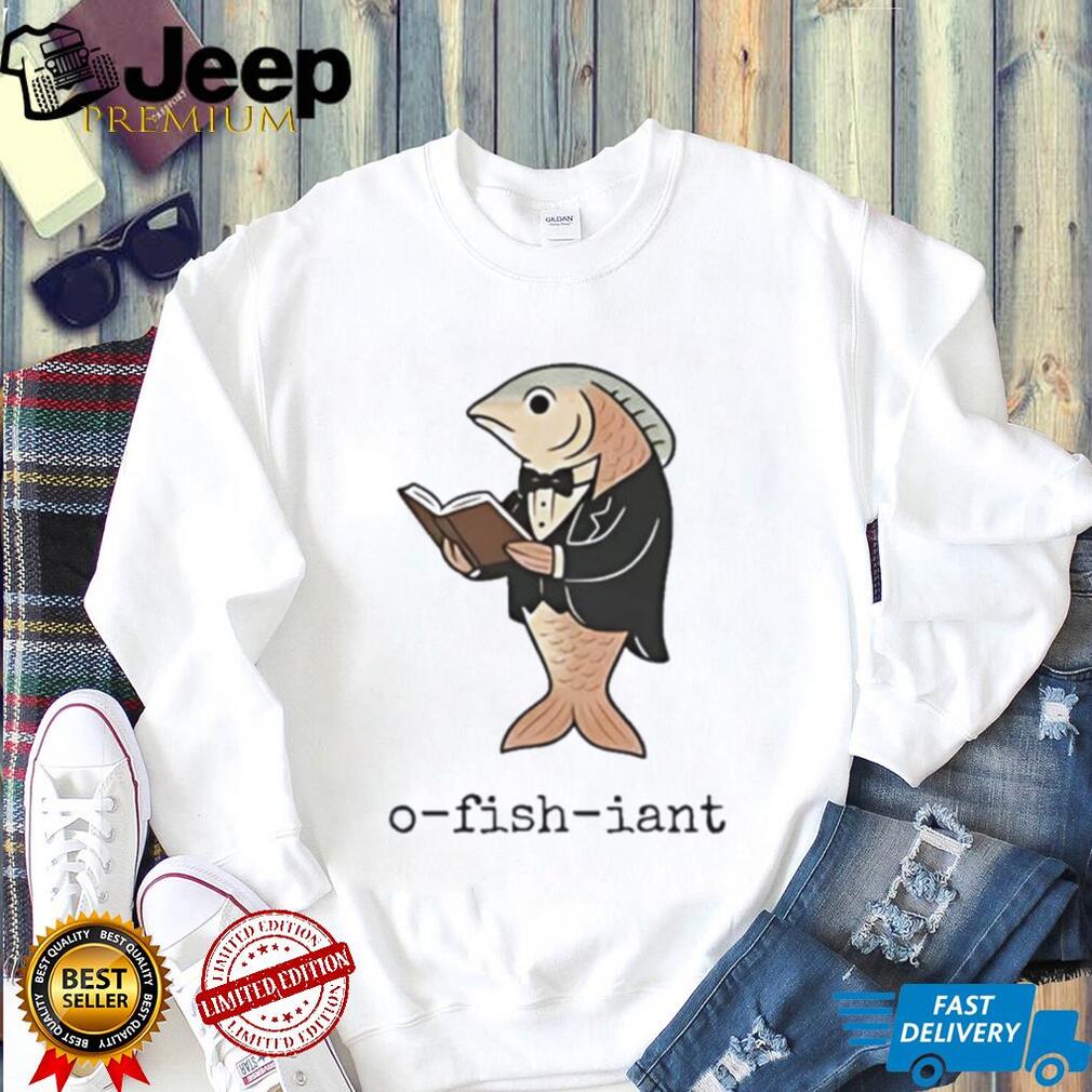 O fish iant Fish in Tuxedo illustrated shirt