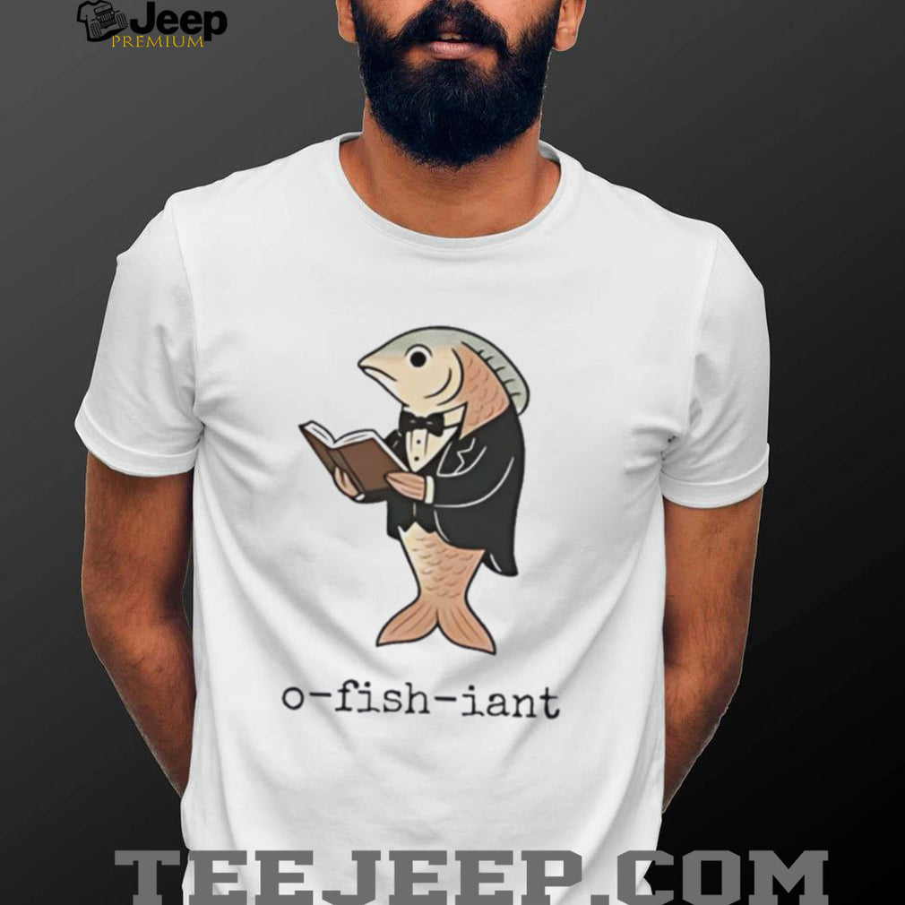 O fish iant Fish in Tuxedo illustrated shirt
