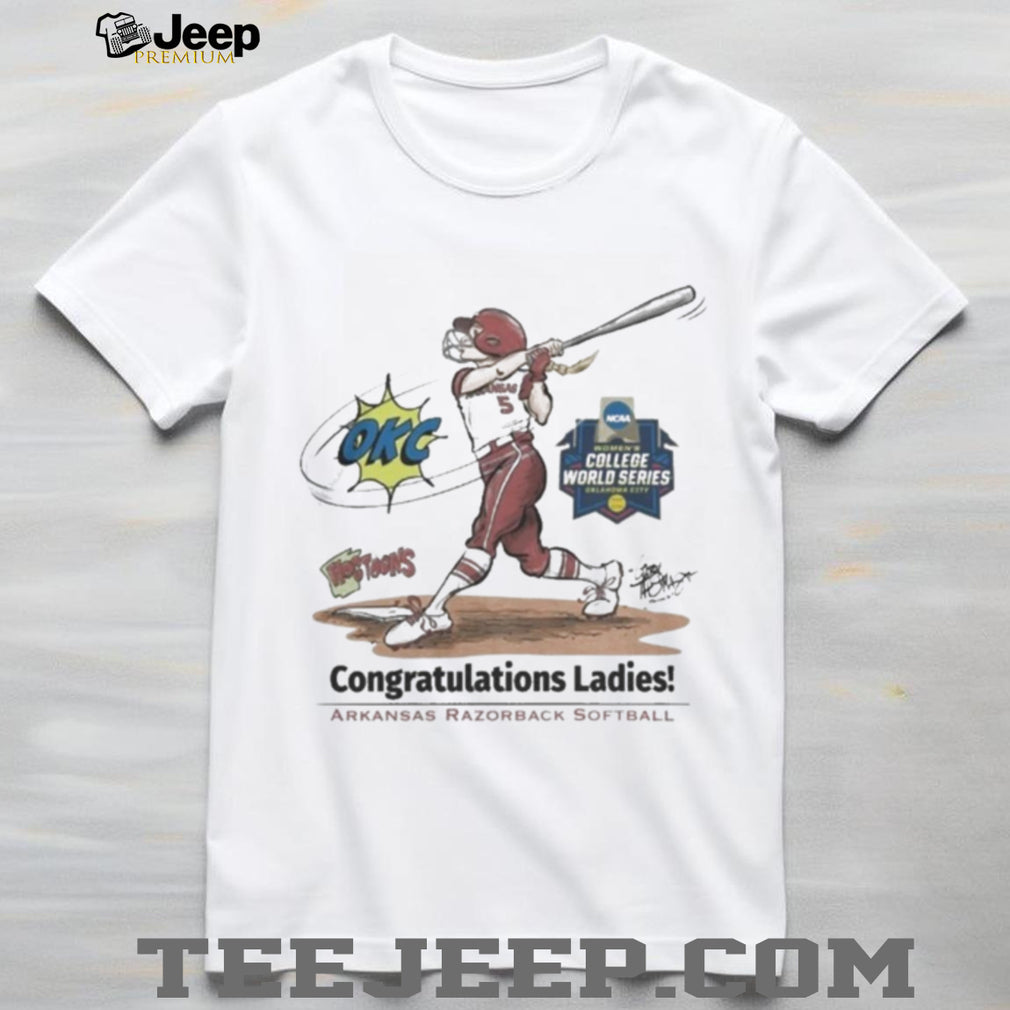 OKC Congratulations Ladies Arkansas Razorback Softball 2026 NCAA Women’s College World Series Shirt