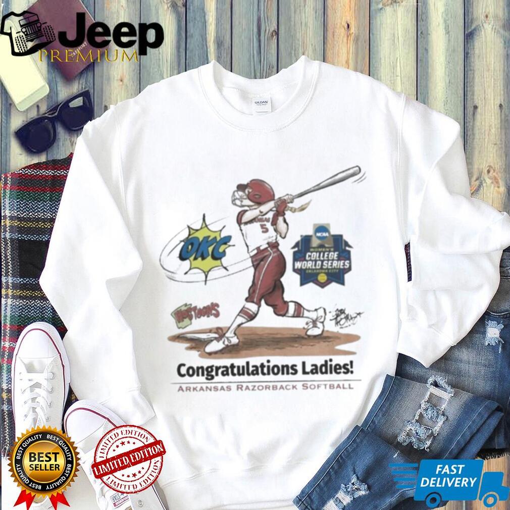 OKC Congratulations Ladies Arkansas Razorback Softball 2026 NCAA Women’s College World Series Shirt