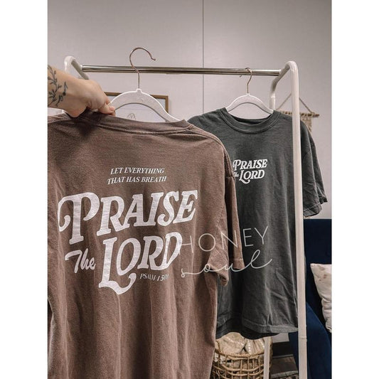 ORIGINAL Let Every Breath Praise The Lord Tee | Screen Print tshirt | Christian apparel | Faith Based Christian Shirt | Unisex Screen Print