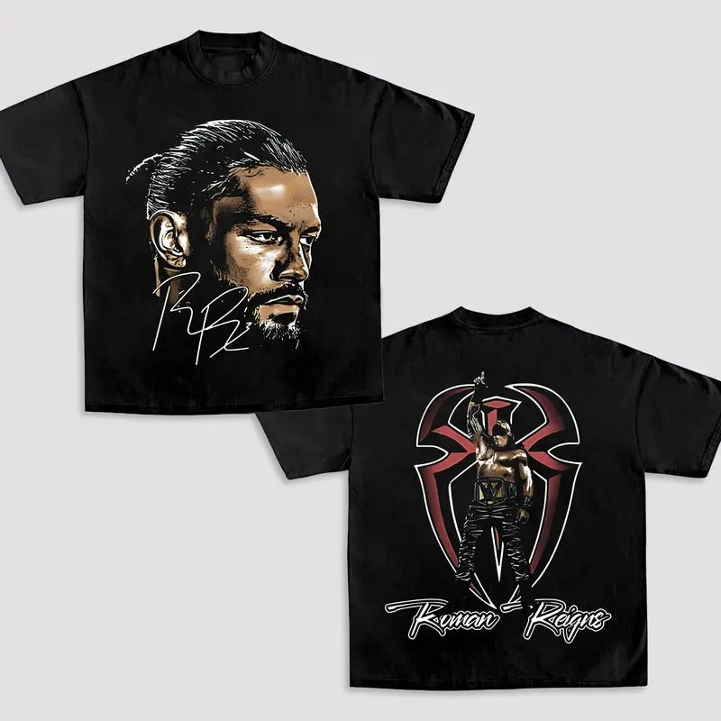 OTC ROMAN REIGNS TEE Wrestling Tee, Wrestler Shirt, WWE Shirt, WWE Merch, MMA Shirt, Sports T-shirt, , Wrestling Gift, WWE Collection Streetwear