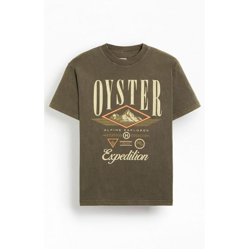 OYSTER EXPEDITION Men's Base Camp Tested T-Shirt - Multicolor
