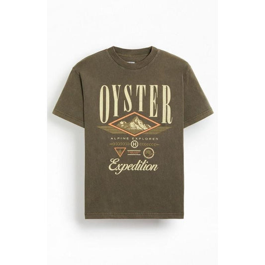 OYSTER EXPEDITION Men's Base Camp Tested T-Shirt - Multicolor