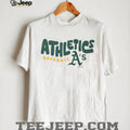 Oakland Athletics Baseball A’s Logo Oatmeal Heather T shirt