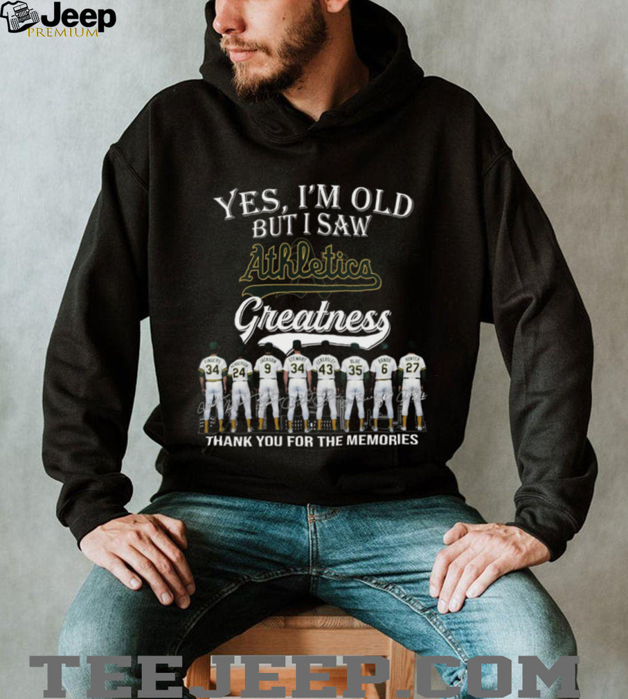 Oakland Athletics MLB Baseball Team Legends Vintage Style Retro Fan Men Women Shirt