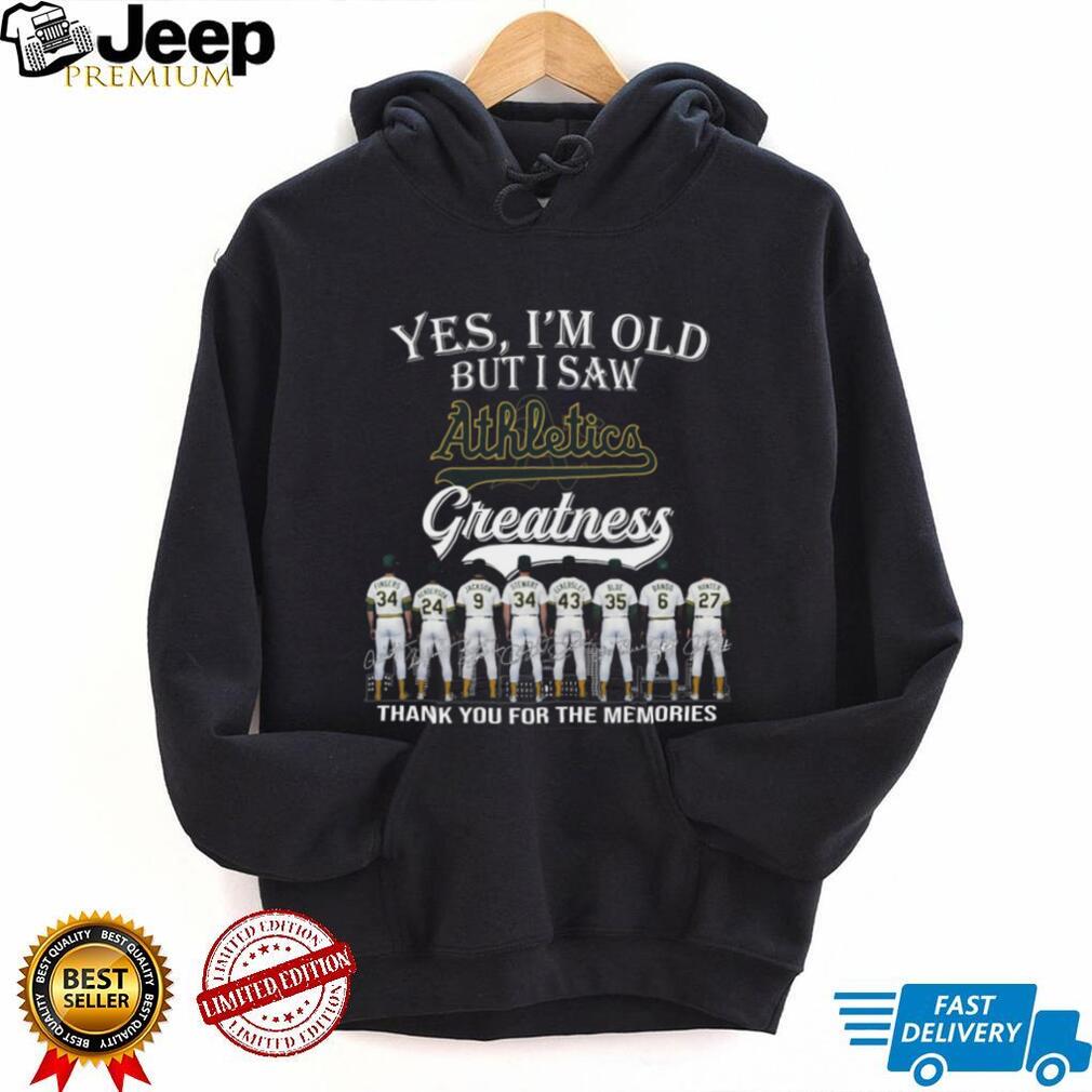 Oakland Athletics MLB Baseball Team Legends Vintage Style Retro Fan Men Women Shirt