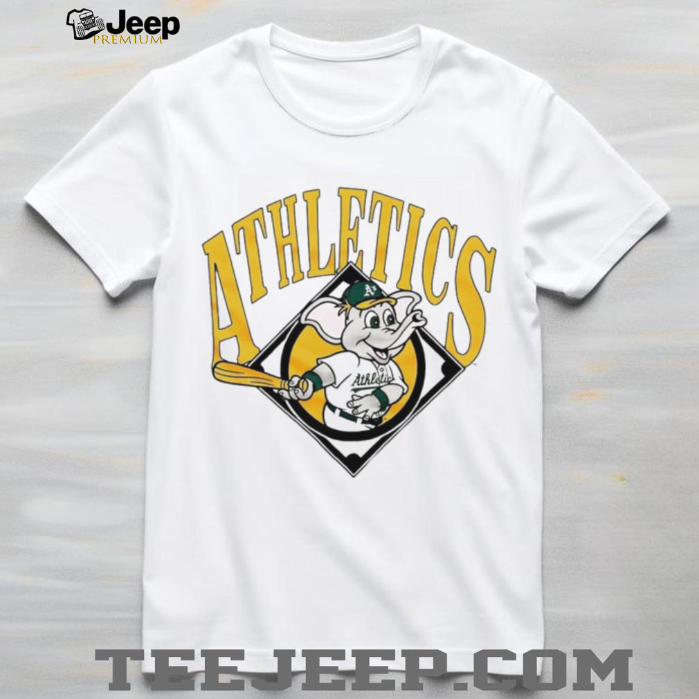 Oakland Athletics Stomper Mascot Retro Baseball T Shirt