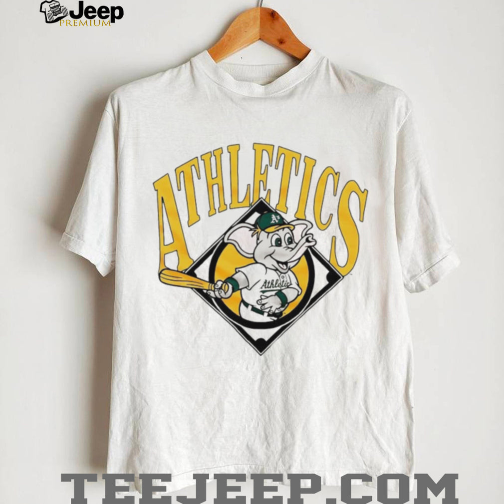 Oakland Athletics Stomper Mascot Retro Baseball T Shirt