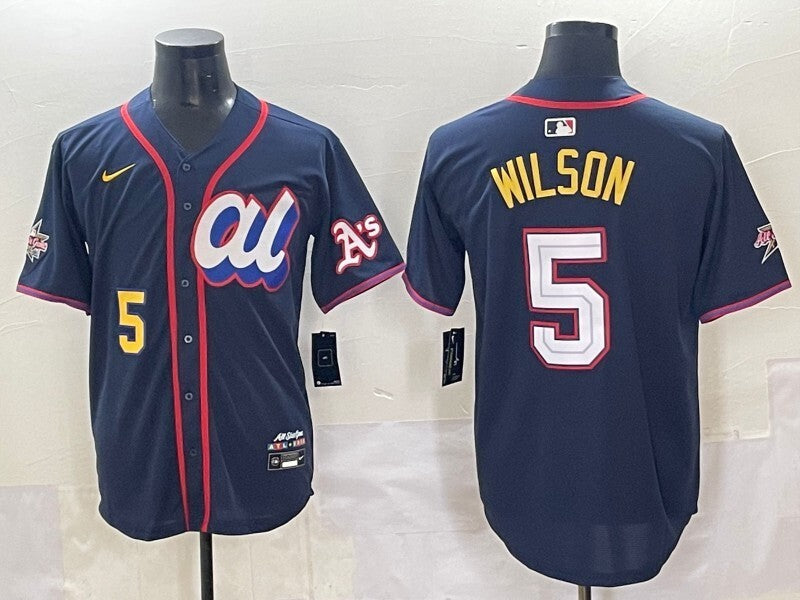 Oakland Athletics #5 Jacob Wilson Athletics 25 All-Star