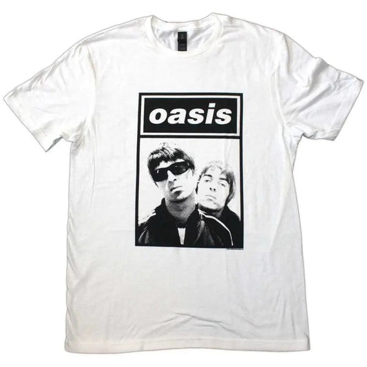 Oasis Liam & Noel Gallagher Graphic T-Shirt, Vintage Band Tee, Britpop Iconic Image, Short Sleeve Unisex Shirt, Casual...