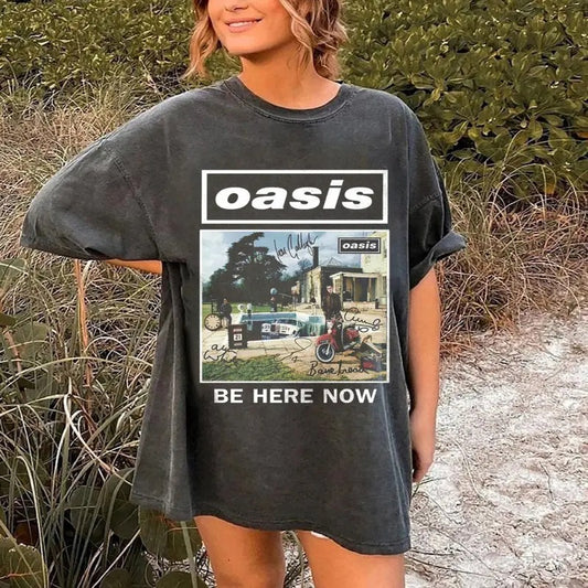 Oasis Reunion Comfort T-Shirt, Oasis Merch, Liam Gallagher, Noel Gallagher, Perfect Gift for Oasis Fans, definitely maybe, Oasis Tour