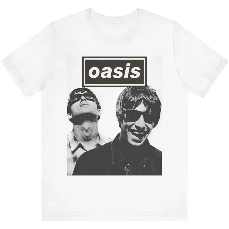 Oasis T-Shirt, Vintage Oasis Tee, Band Logo Shirt, Oasis Music shirt, Classic Rock Shirt, Oasis Fans merch Hoodie, Sweatshirt