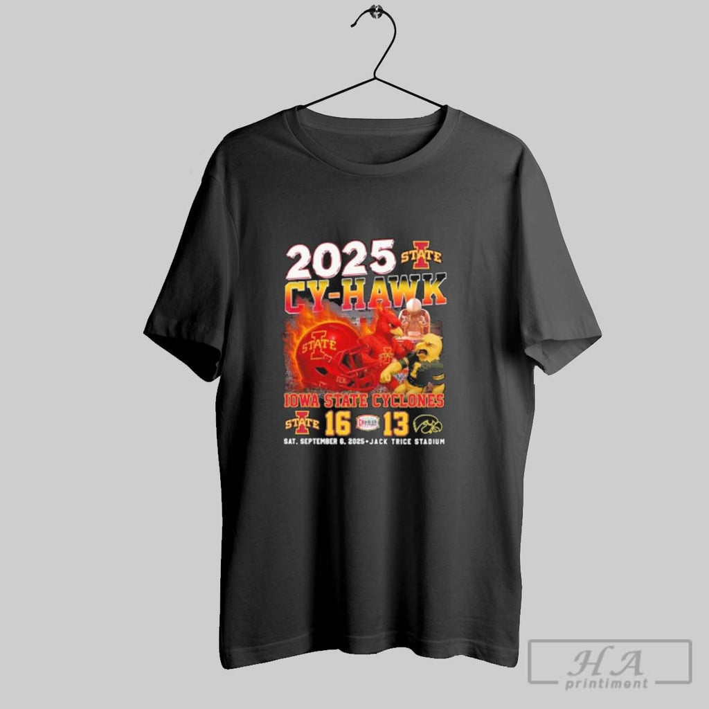 Official 2025 Cy Hawk Iowa State Cyclones Win 16 13 Iowa Hawkeyes September 6