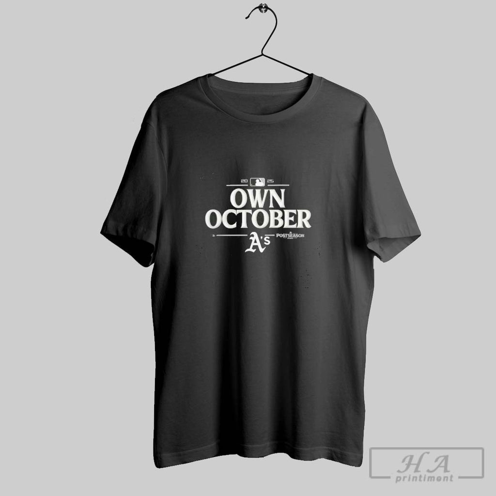 Official 2025 Mlb Postseason Own October Athletics