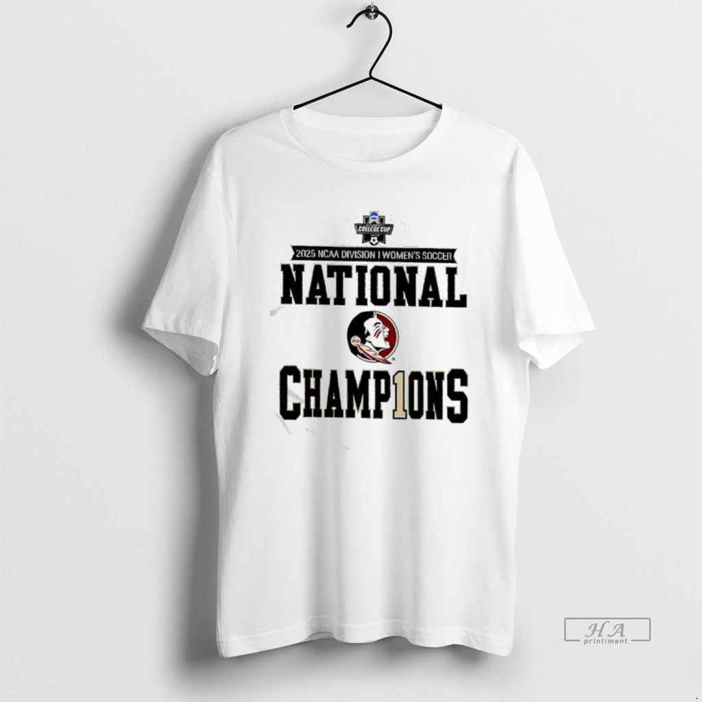 Official 2025 Ncaa Division Womens Soccer National Fsu Seminoles Champions