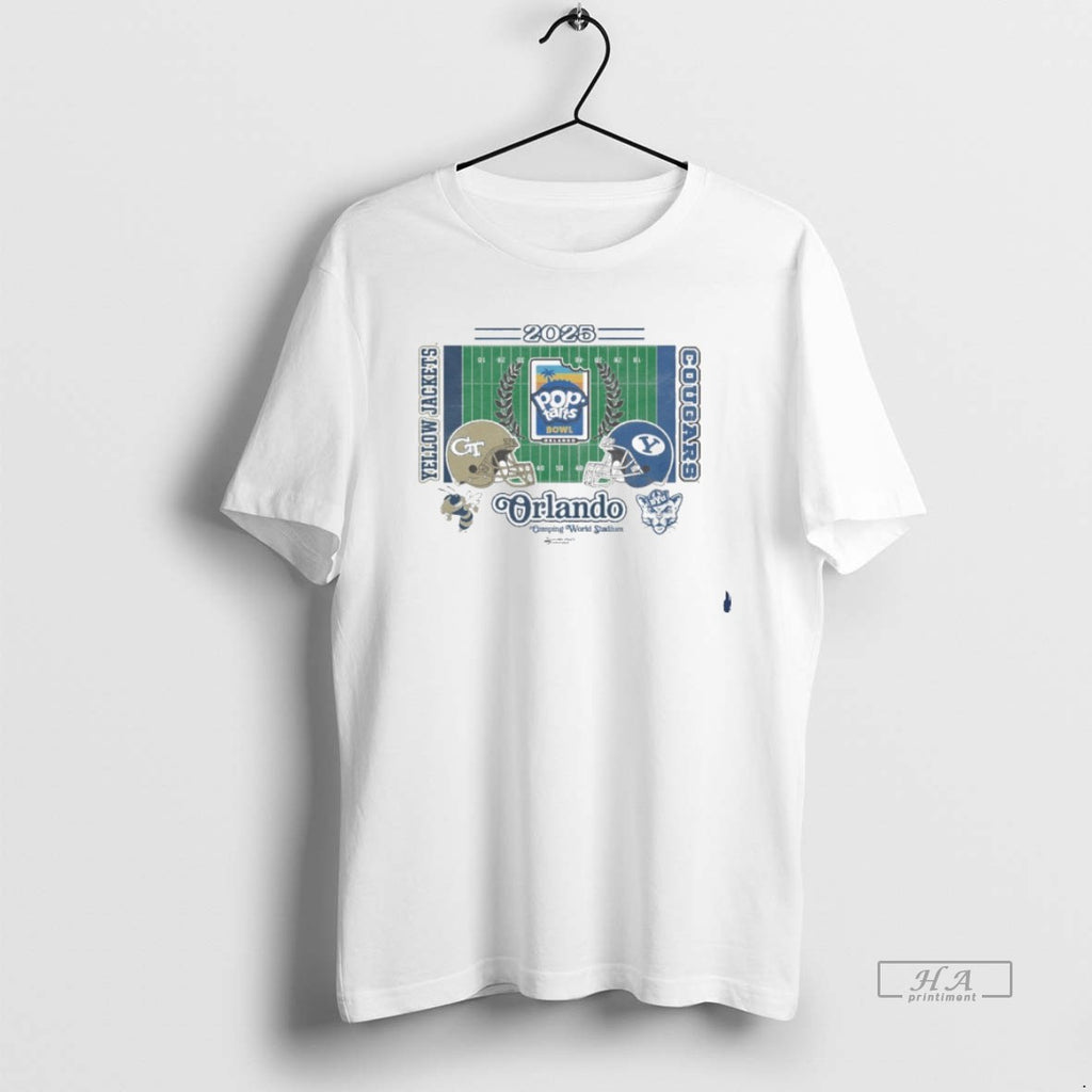 Official 2025 Pop Tarts Bowl Georgia Tech Vs Byu Orlando Field