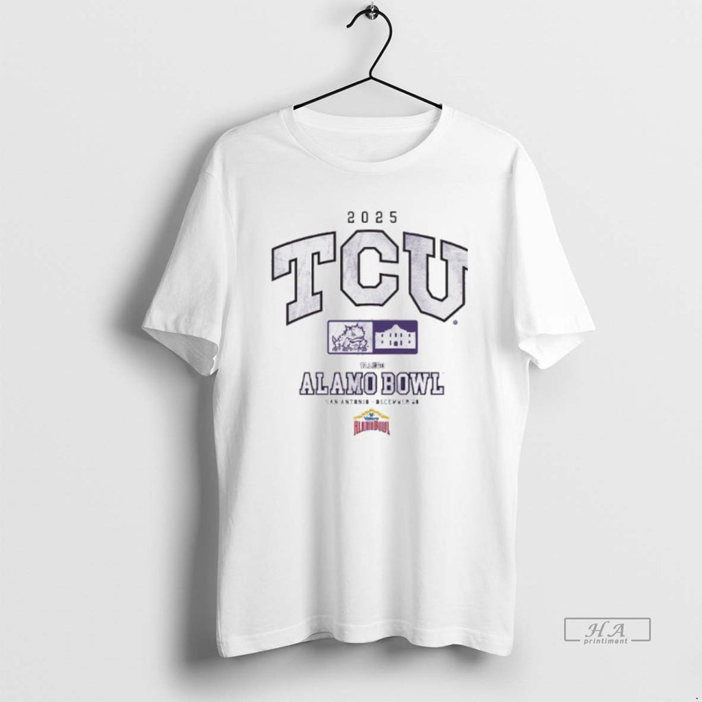 Official 2025 Valero Alamo Bowl Tcu Horned Frogs