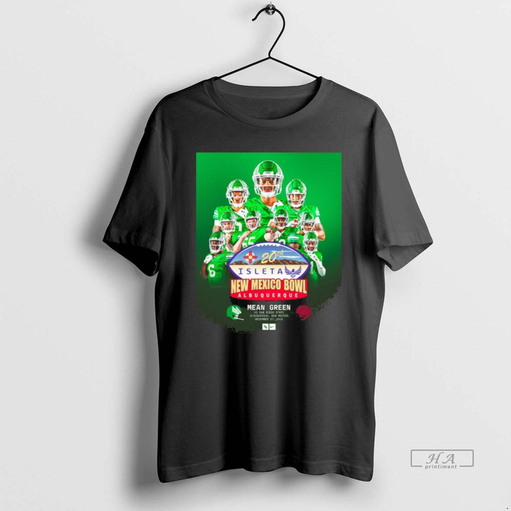 Official 20th Annual Isleta New Mexico Bowl Mean Green Vs San Diego State December 27